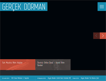 Tablet Screenshot of gercekdorman.com